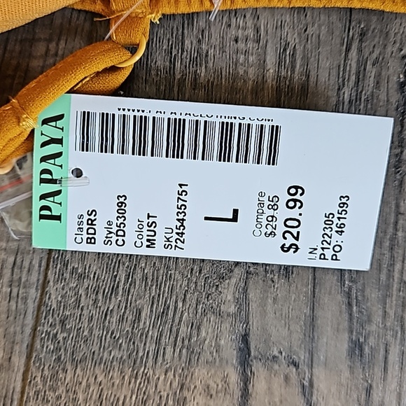 Papaya Women's Large Blouse Brand New With Tags - Picture 4 of 5